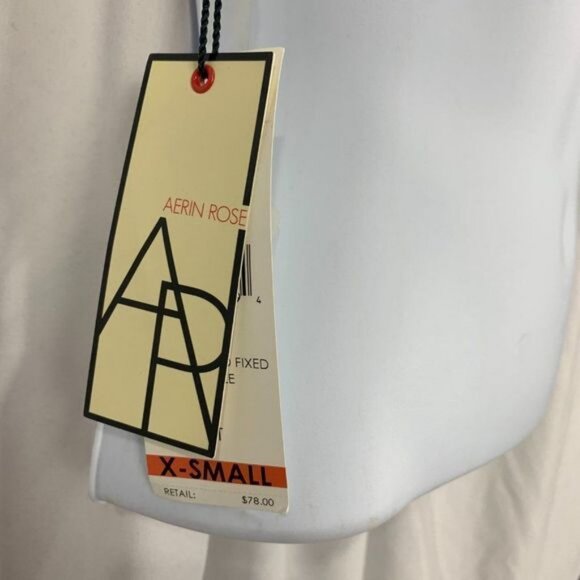 Aerin Rose Womens Jet Black Wrap Banded Fixed Triangle Bikini Top Size XS - Picture 3 of 9